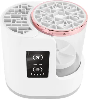Timer Electric Makeup Brush Cleaner, Detachable USB Cosmetic Brushes Cleaner Tool, Portable Automatic Makeup Brush Cleaner Dryer Machine for Various Sizes of Brushes
