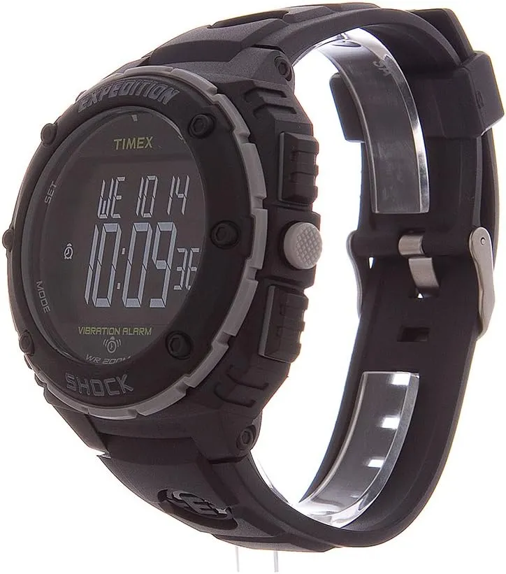 Timex Men's Expedition Shock XL Vibrating Alarm 50mm Watch