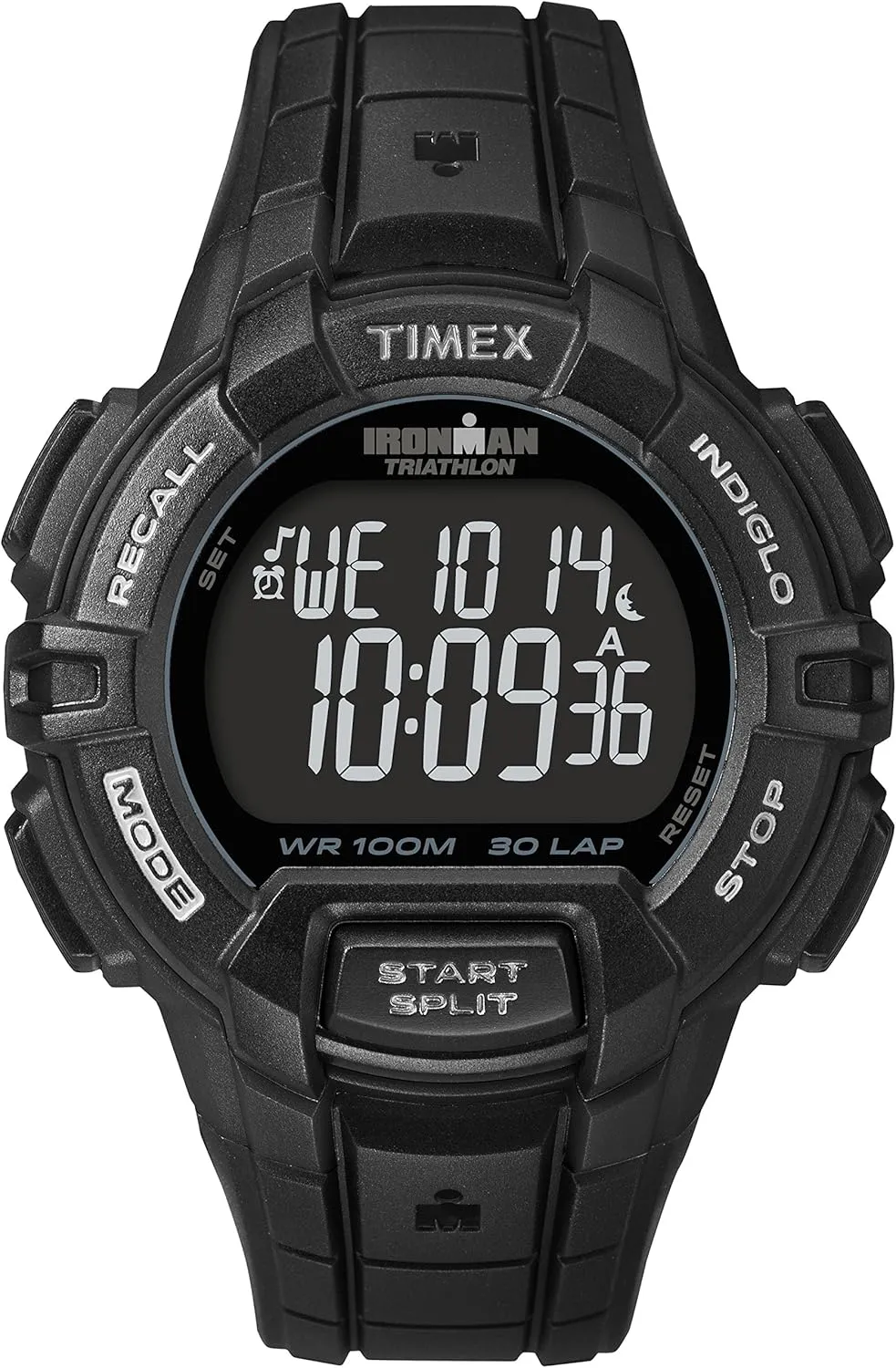 Timex Men's Ironman Triathlon Rugged 30 44mm Resin Strap Watch