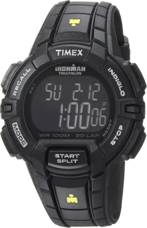 Timex Men's Ironman Triathlon Rugged 30 44mm Resin Strap Watch