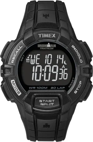 Timex Men's Ironman Triathlon Rugged 30 44mm Resin Strap Watch