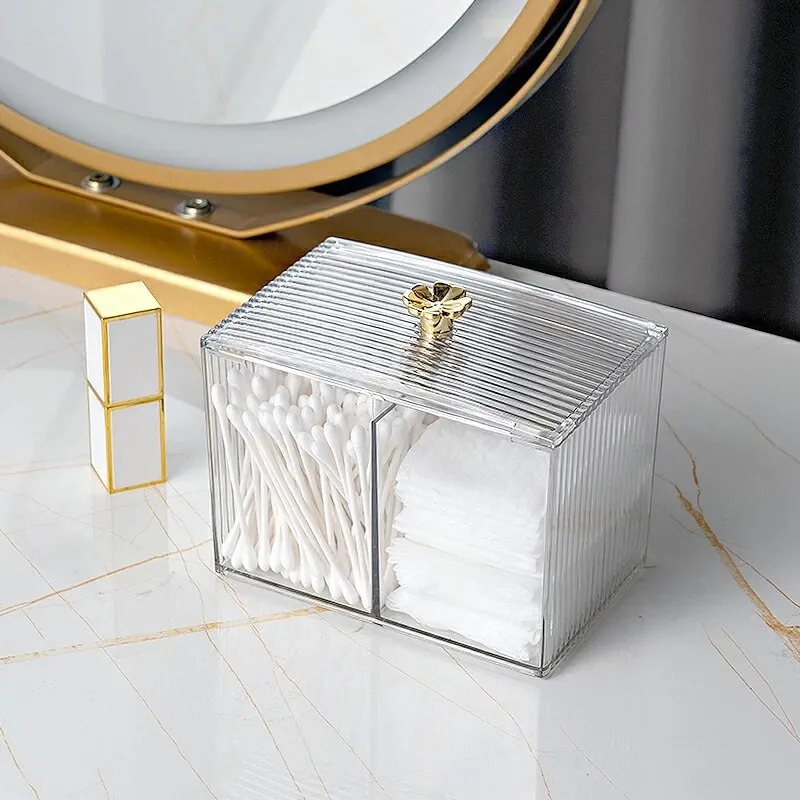 Transparent Cotton Organizer Box