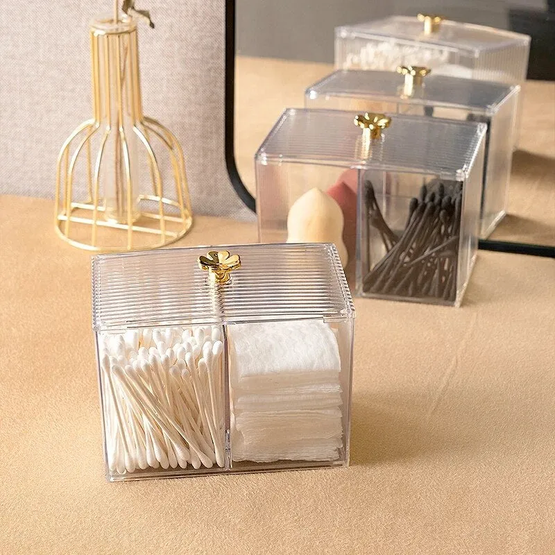 Transparent Cotton Organizer Box