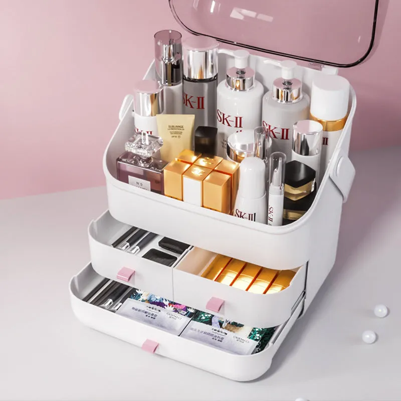 Transparent Makeup Storage Box
