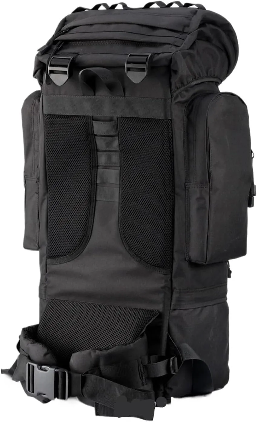 Travel Camping Backpack Hiking Bag Men Large Capacity Climbing Backpack Outdoor Sports 65L Bag(Ruins Green)