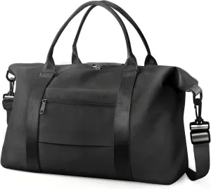 Travel Duffle Bag, Waterproof Weekender Bag Carry On Tote Bags for Women, Travel Essentials Sport Gym Bag for Men, Hospital Bag for Labor and Delivery, Overnight Bag Luggage Bag with Trolley Sleeve