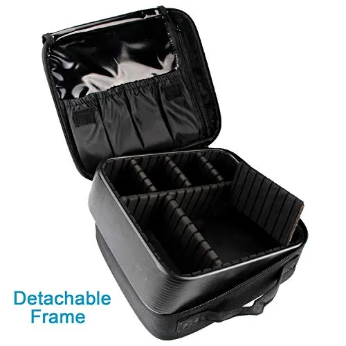 Travel Makeup Train Case Makeup Cosmetic Case, Organizer