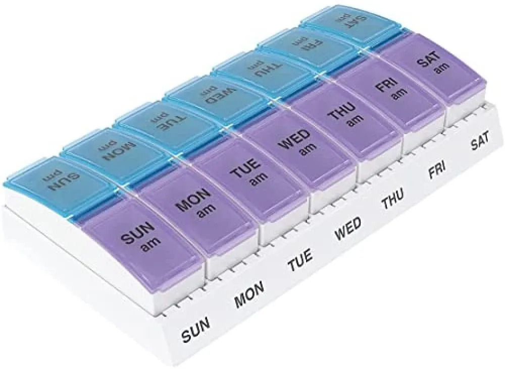 Travel Pill Box Organizer