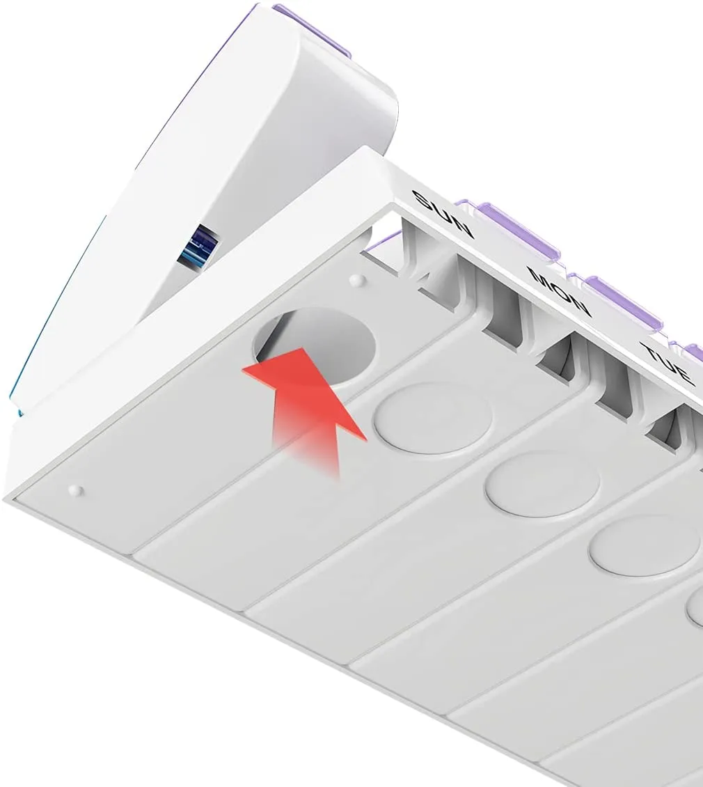 Travel Pill Box Organizer