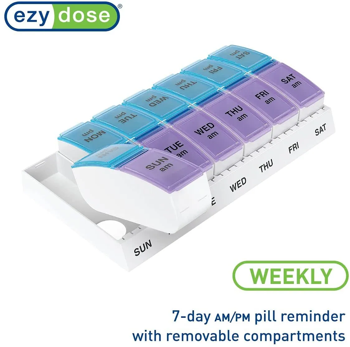 Travel Pill Box Organizer
