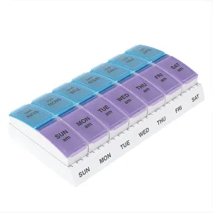 Travel Pill Box Organizer