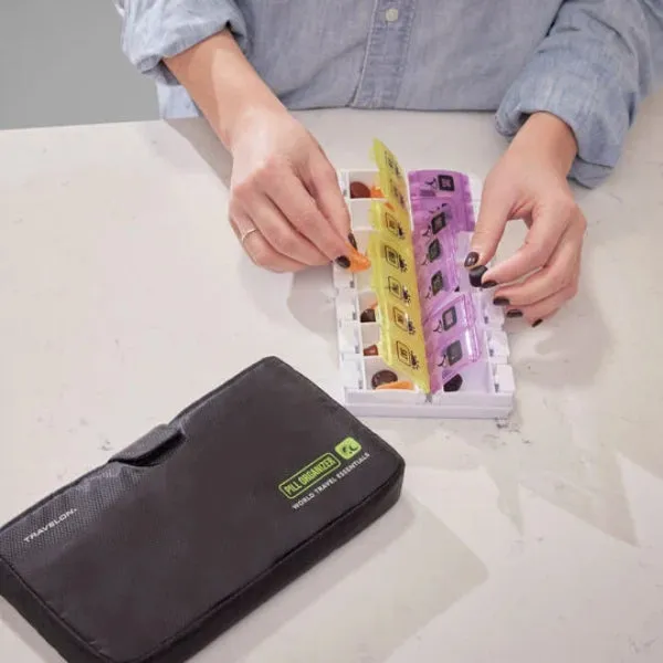 Travelon WTE 7 Day AM/PM Pill Organizer