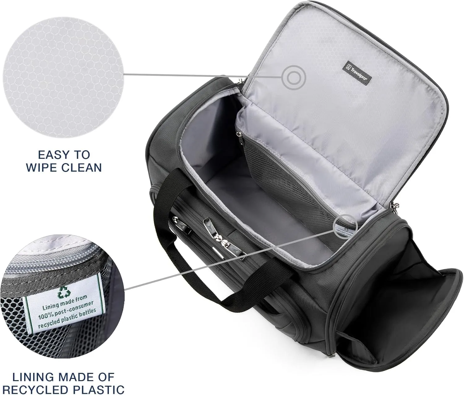 Travelpro Maxlite 5 Softside Lightweight Underseat Carry-On Travel Tote, Overnight Weekender Bag