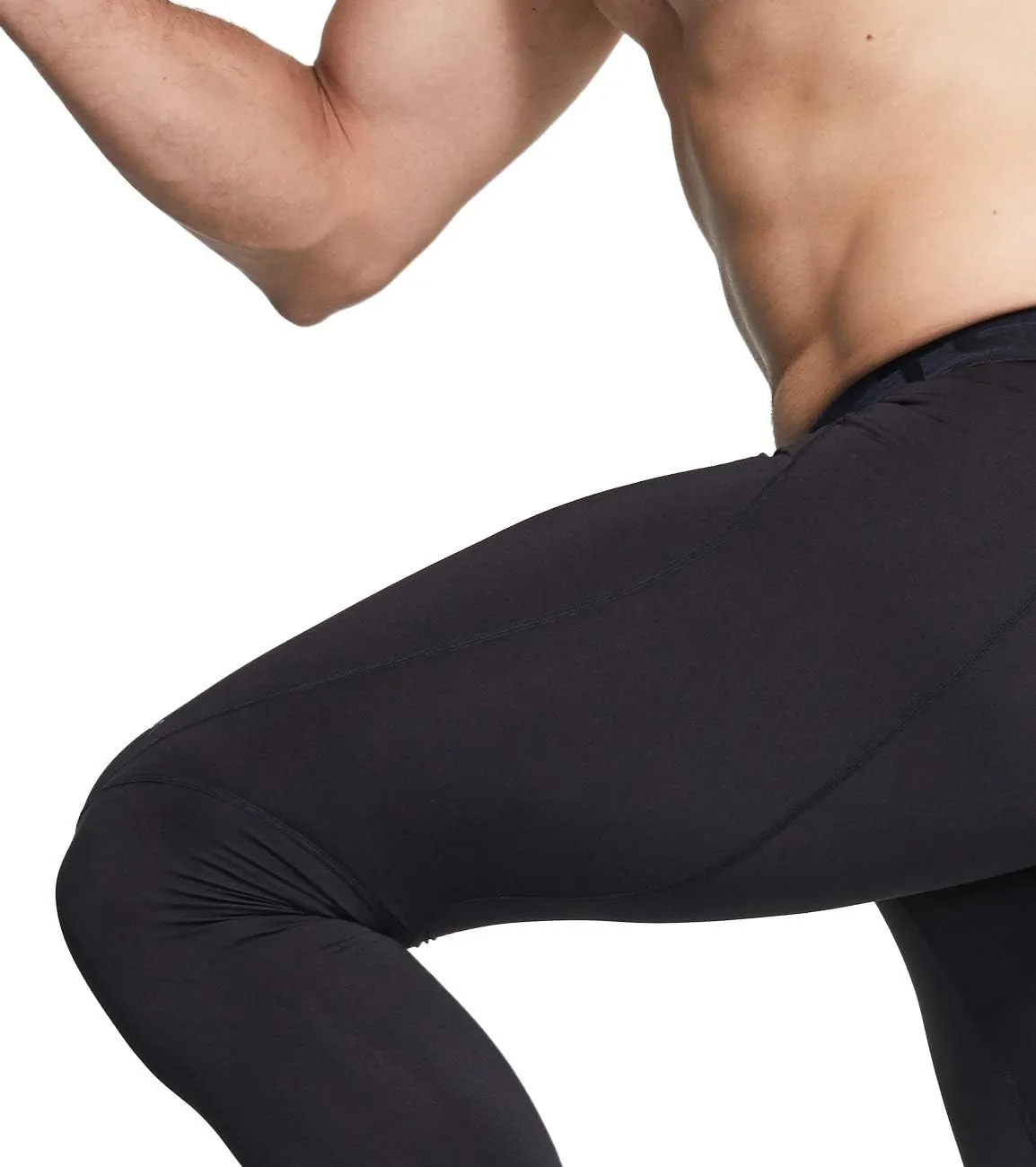 TSLA Men's Athletic Compression Pants, Thermal Wintergear Running Tights, Sports Leggings