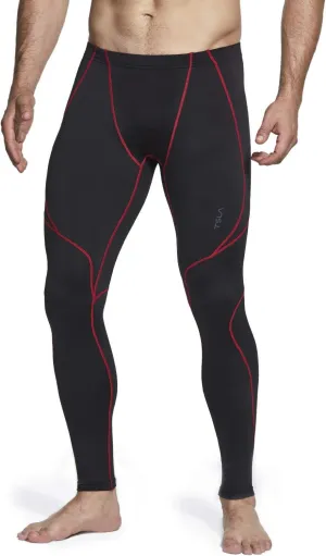 TSLA Men's Athletic Compression Pants, Thermal Wintergear Running Tights, Sports Leggings