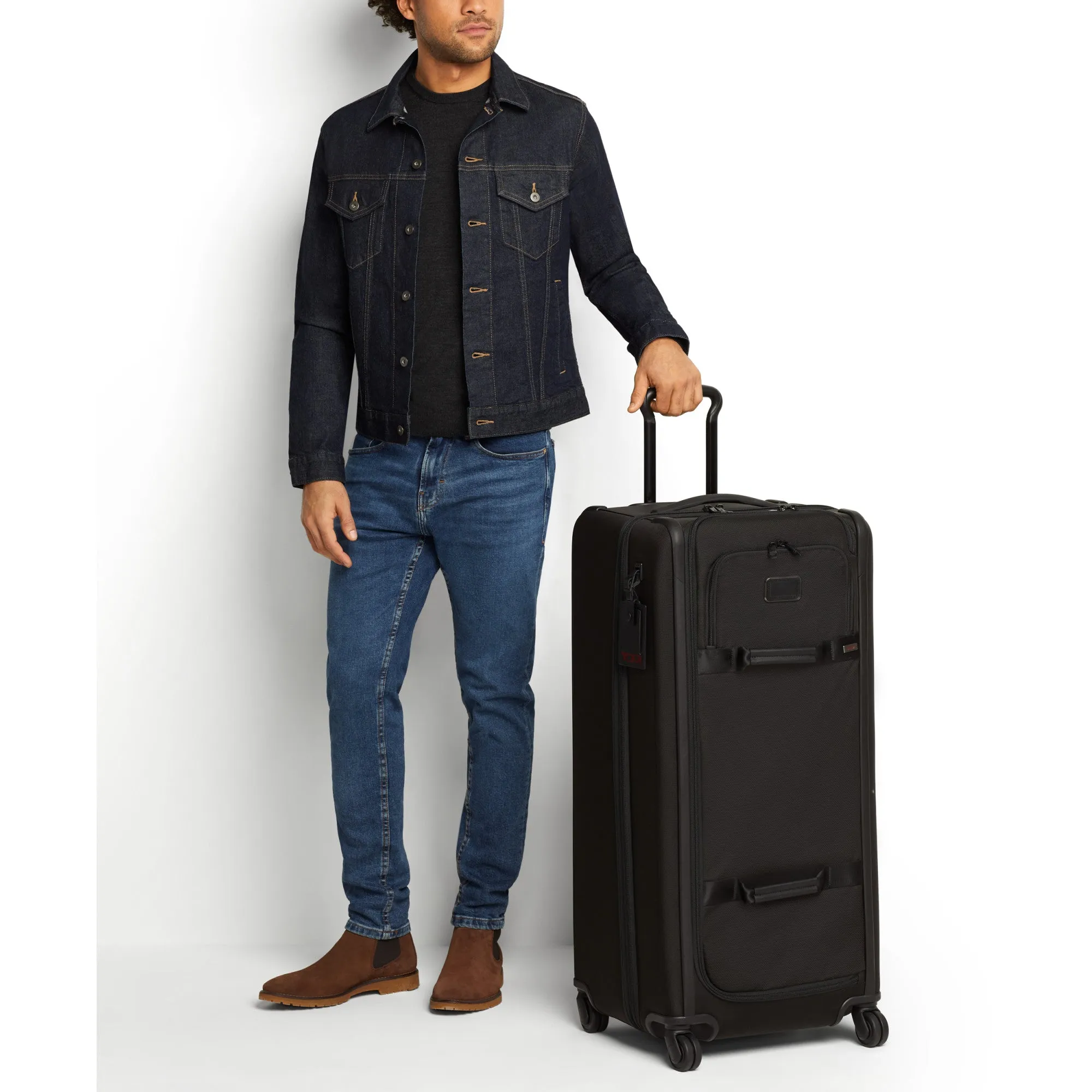 Tumi Alpha 3 Tall 4 Wheeled Duffel Bag
