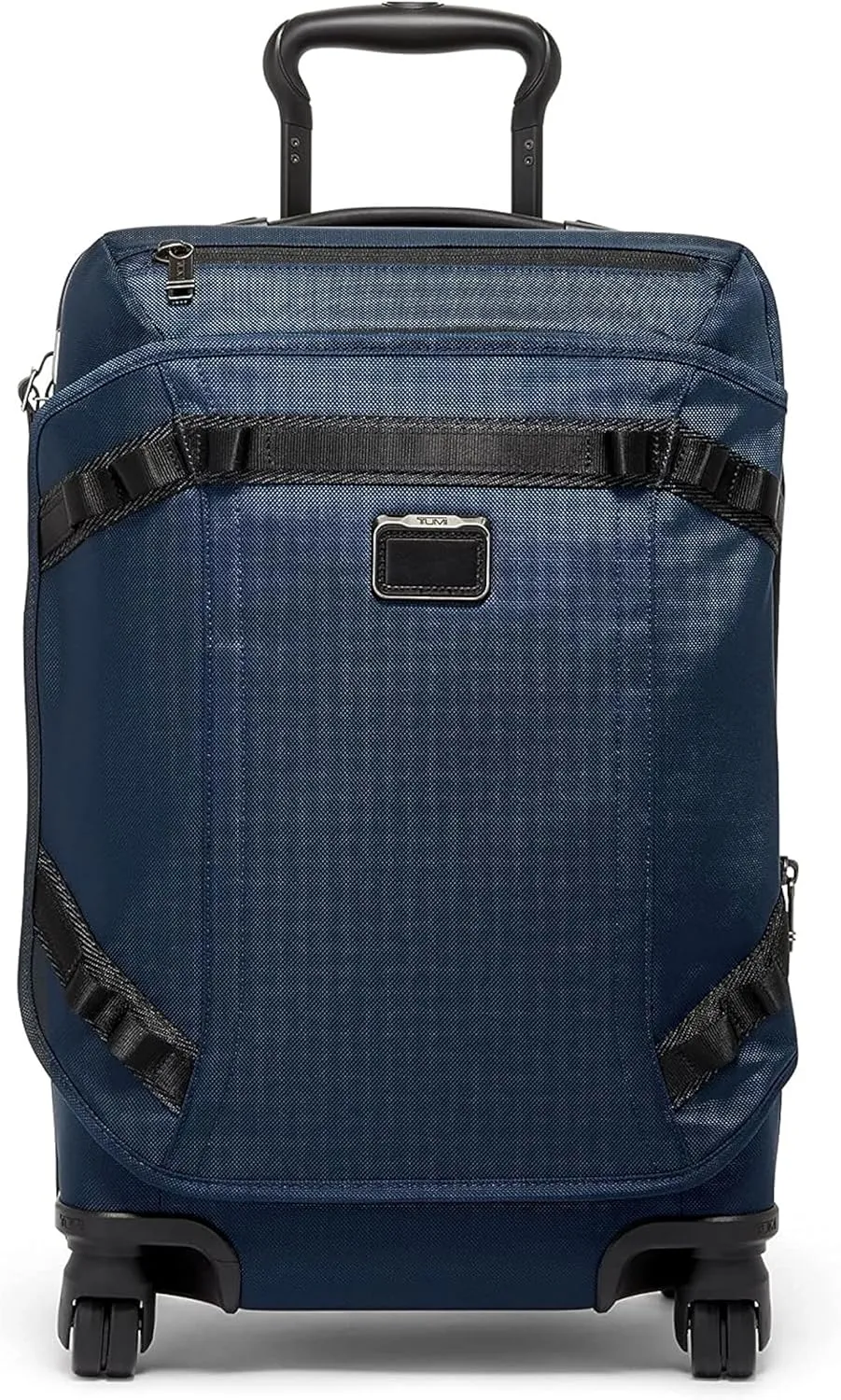 TUMI - Alpha Bravo International Front Lid Expandable 4 Wheeled Carry-On - International Travel Luggage - 21.8" X 14" X 9" - Navy