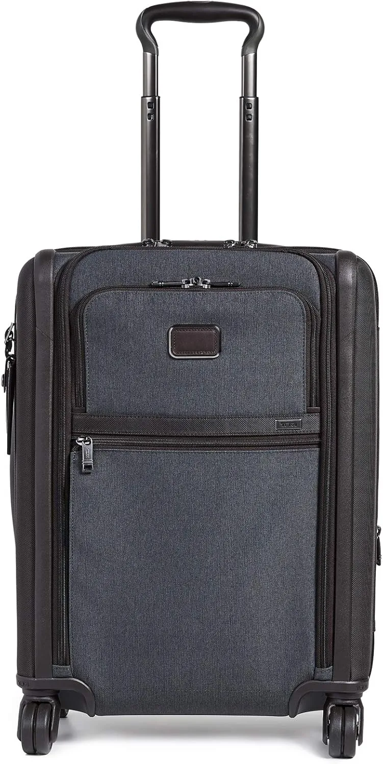 TUMI Alpha Continental Dual Access 4-Wheeled Carry-on Luggage - Rolling, Lightweight Suitcase - Secure Suitcase with Lock