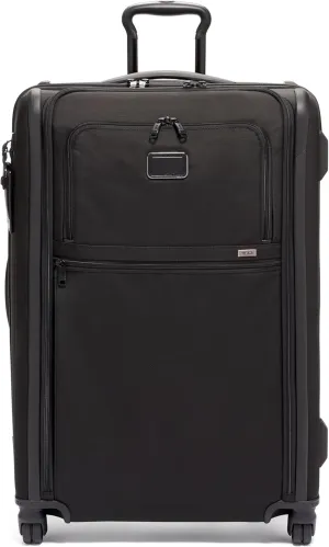 TUMI - Alpha Medium Trip Expandable 4-Wheeled Packing Case - Professional Travel Rolling Luggage - Black