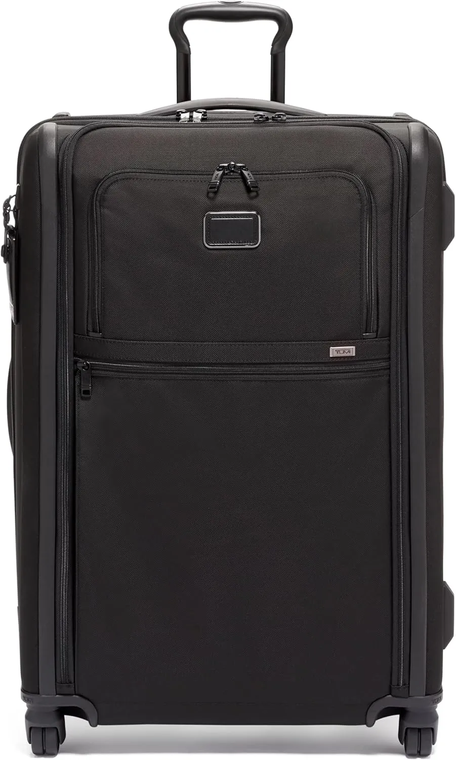 TUMI - Alpha Medium Trip Expandable 4-Wheeled Packing Case - Professional Travel Rolling Luggage - Black