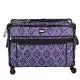 Tutto Sewing Machine Case On Wheels Large 21in Purple Diamond