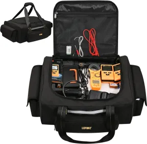 Under Seat Storage Bag Compatible with SuperCrew Cab,Truck Underseat Organizers and Storage with Removable Divider and Anti-slip Bottom 6 Pockets Underseat Tool Box Fits for Crew Cab(Full Size Trucks)