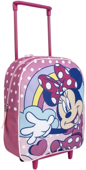 Unisex Kid's Mouse Trolley Bag, Pink-Disney Minnie, One Size