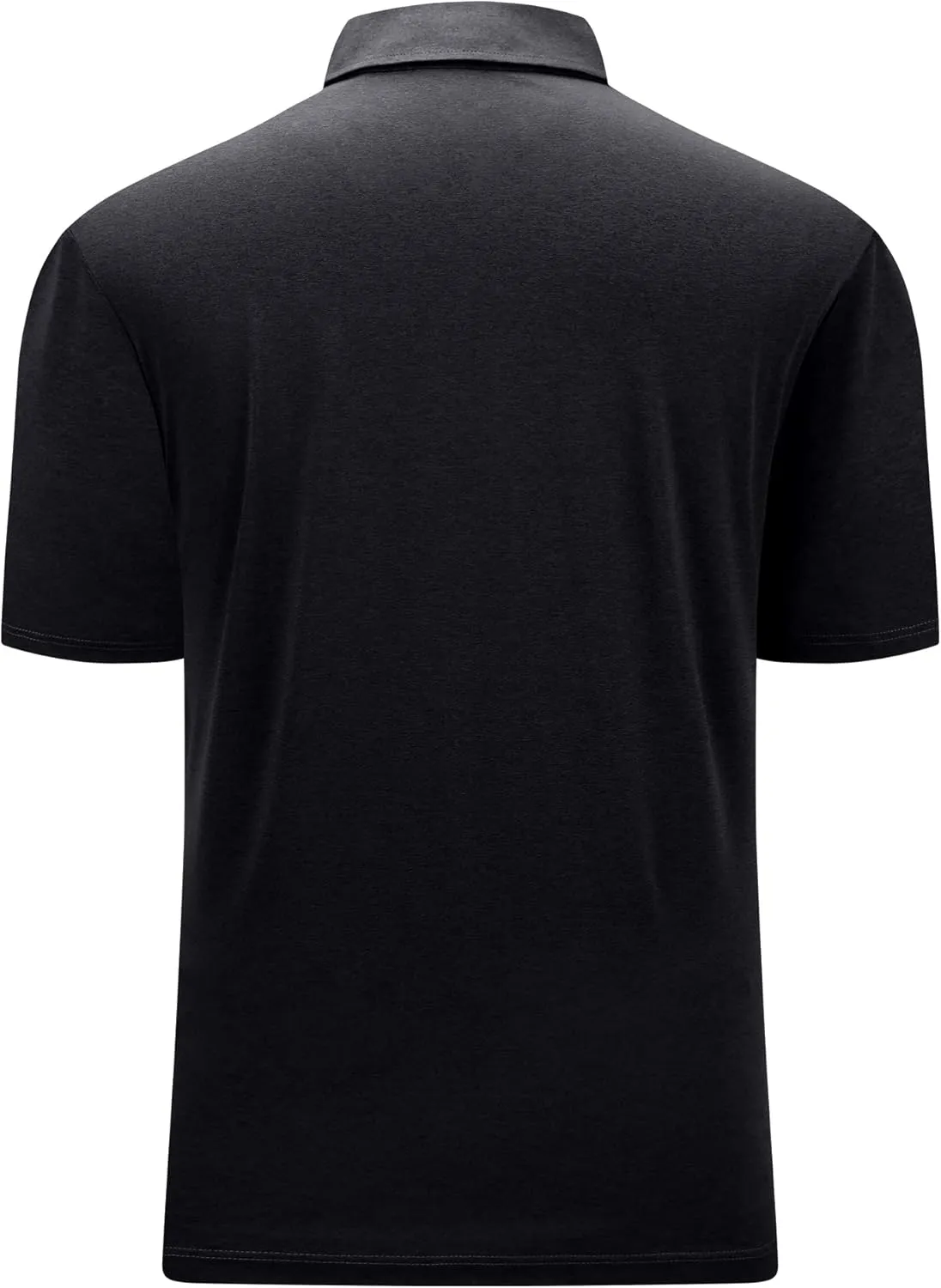 V VALANCH Mens Golf Polo Shirt Short Sleeve Performance Moisture-Wicking Cationic Shirt Casual Sports Tennis Shirt
