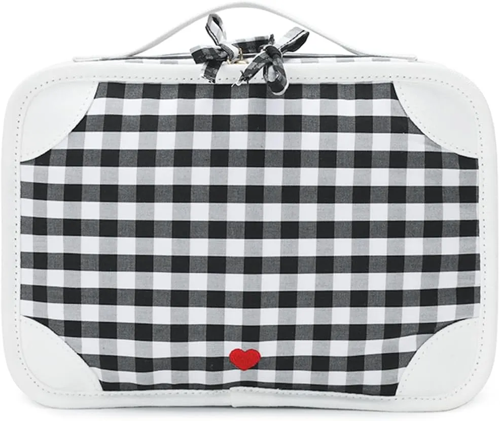 VanFn Cosmetic Bags, Makeup Bag Cosmetic Bag for Women Cosmetic Travel Makeup Bag Large Travel Toiletry Bag for Girls Make Up Bag Brush Bags P.Travel Series