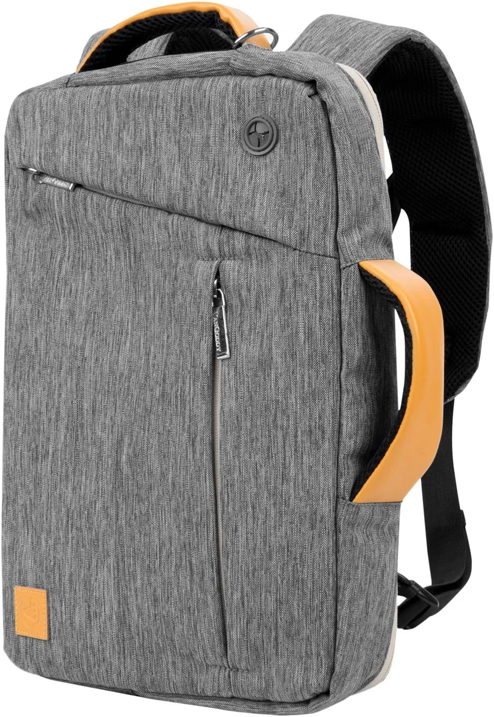 Vangoddy Slate 3-in-1 Universal 10 12-inch Covertible Laptop Messenger Shoulder Bag (Grey)