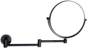 Vanity Mirror 8 Inch Double Sided Wall Mount Makeup Mirror with 10X Magnification, Two-Sided 360°Swivel Extendable Cosmetic Mirror Bathroom Shaving Mi