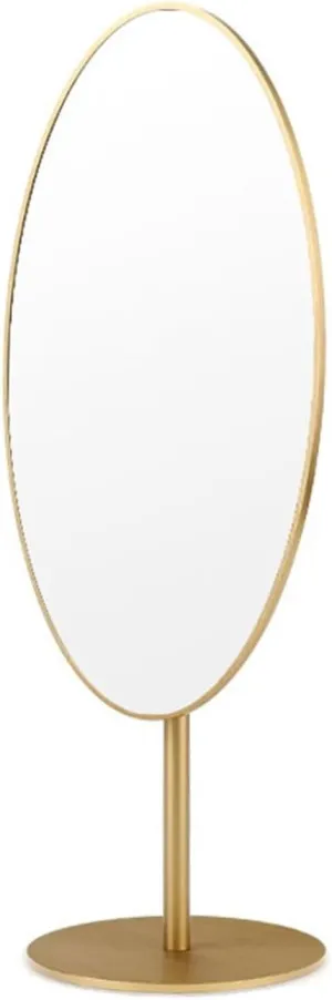 Vanity Mirror Desktop Jewelry Store Mirror Props Light Luxury Makeup Mirror Optical Shop Gold Shop Try on Mirror Makeup Mirror