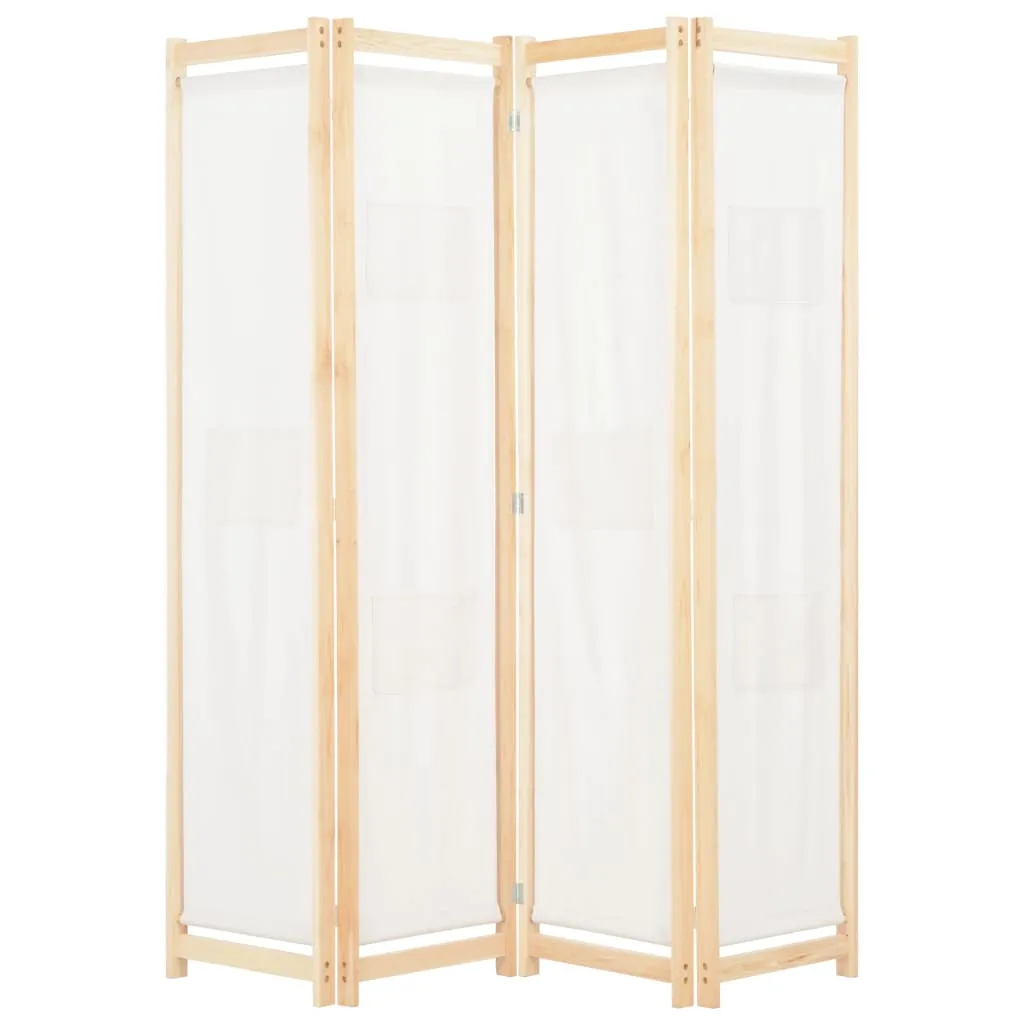 vidaXL 3/4/5/6-Panel Room Divider Wooden Frame Privacy Screen Multi Colors