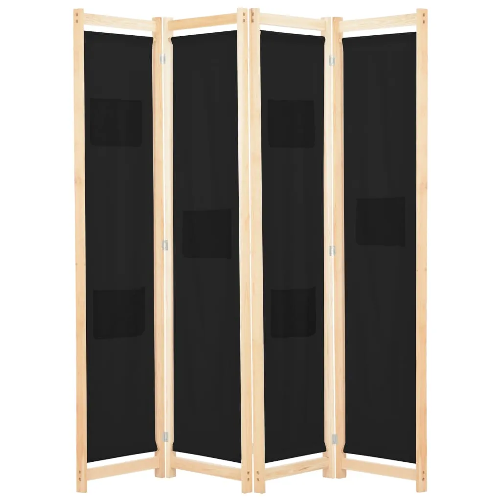 vidaXL 3/4/5/6-Panel Room Divider Wooden Frame Privacy Screen Multi Colors