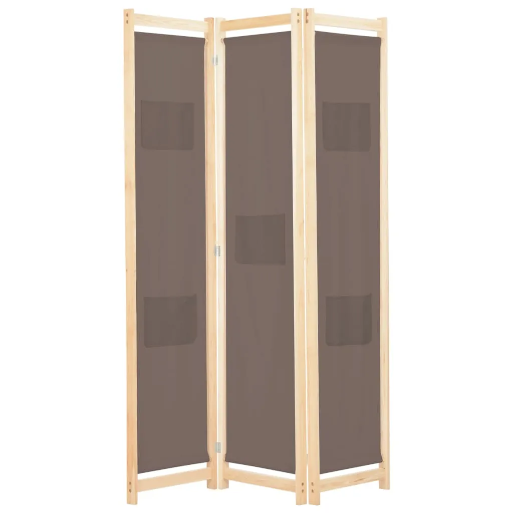 vidaXL 3/4/5/6-Panel Room Divider Wooden Frame Privacy Screen Multi Colors
