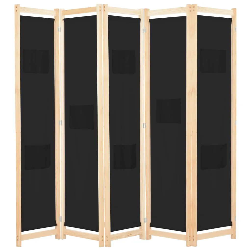 vidaXL 3/4/5/6-Panel Room Divider Wooden Frame Privacy Screen Multi Colors