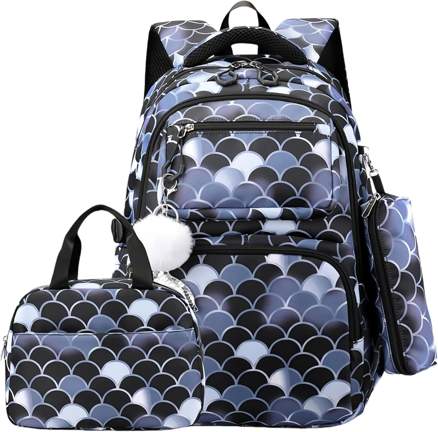VIDOSCLA Kids Girls Elementary Backpack Students Book Bag Colorful School Bag for Girls
