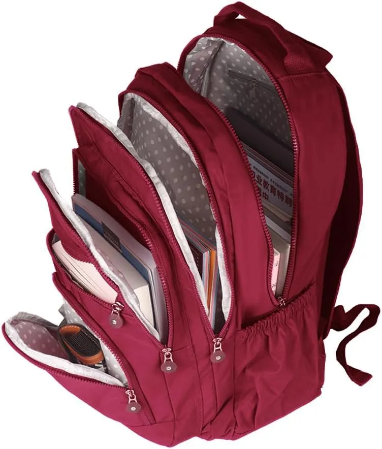 Waterproof Casual Daypacks Superbreak Backpack 24L Laptop Backpack for Women & Men Fits Tourism Business (Purple)