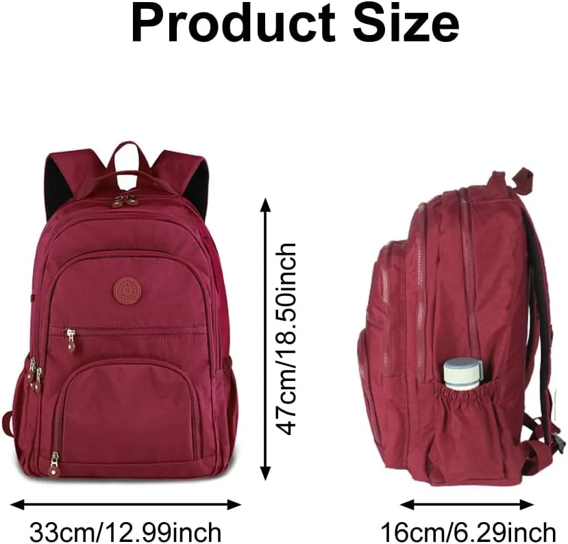 Waterproof Casual Daypacks Superbreak Backpack 24L Laptop Backpack for Women & Men Fits Tourism Business (Purple)