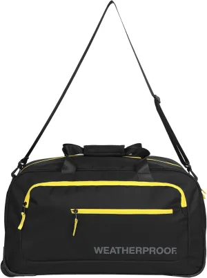 Weatherproof 21" Black Wheeled Duffle Bag