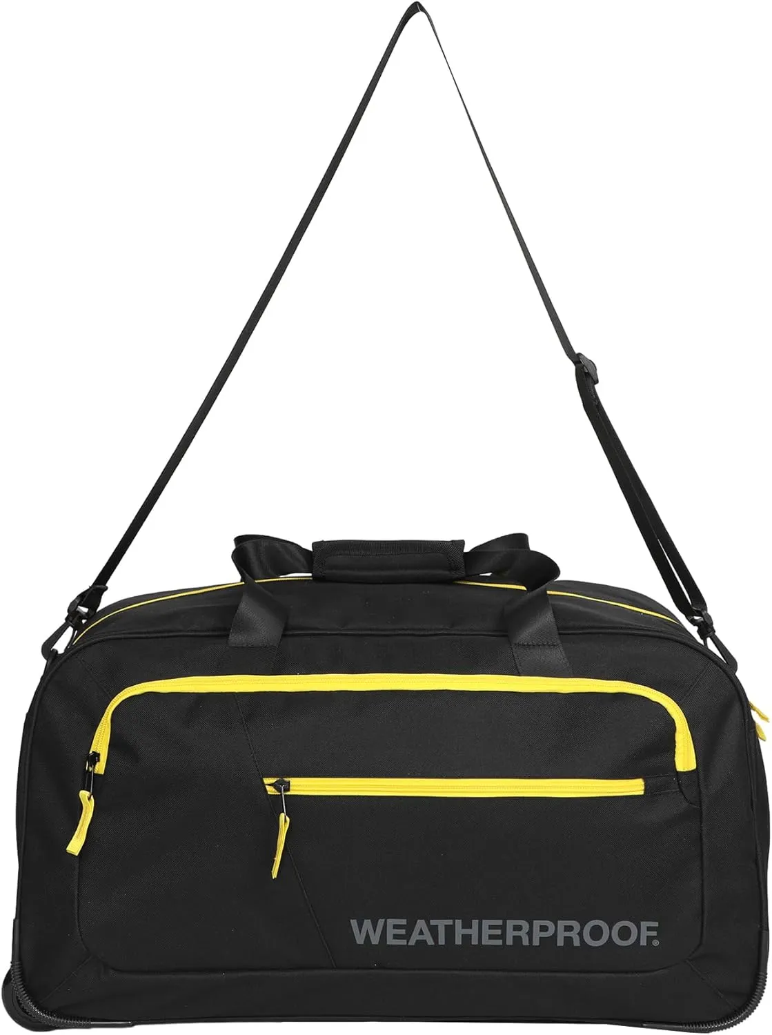 Weatherproof 21" Black Wheeled Duffle Bag
