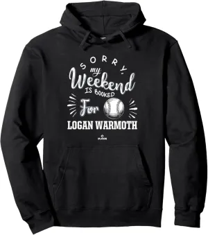 Weekend Booked for Logan Warmoth Prospect Baseball Fan Gear Pullover Hoodie