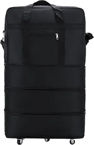 Wheeled Duffle Bag Large Capacity Expandable Foldable Suitcase with 360 ° Roating Wheels Waterproof Oxford Wheeled Holdall Multifunction Travel Bag for Men Women Travel Business Trip