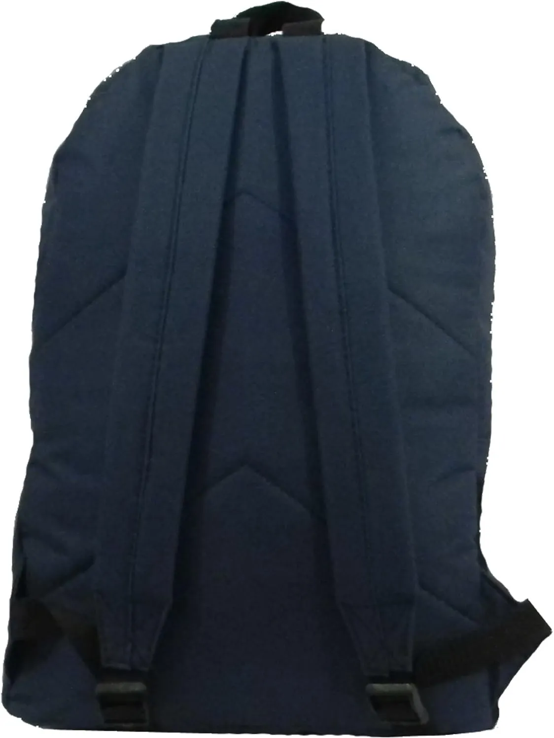 Wholesale Classic Backpack 18 inch Basic Bookbag Padded Back Bulk Cheap Simple Schoolbag Promotional Backpacks Non Profit Student School Book Bags Daypack Navy Case Lot 30pcs