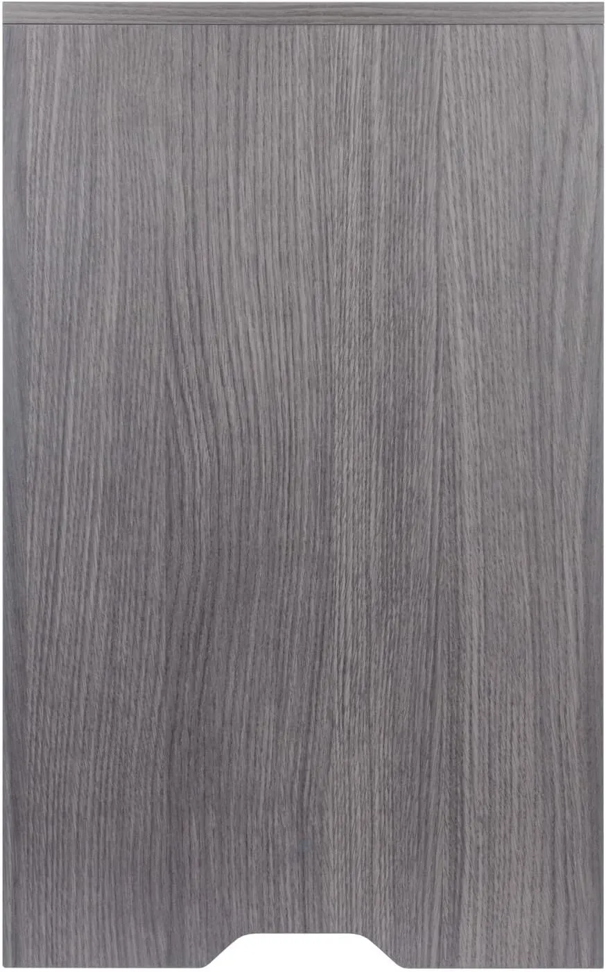 Winsome Wood Nova 1-Drawer Storage Cabinet - Charcoal