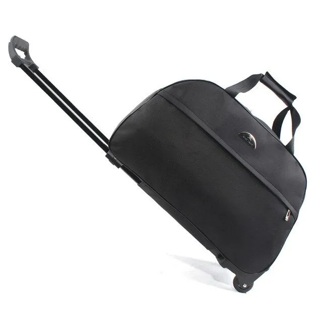 Women bag Men Bags With Trolley SONG Duffle Trolley Wheel bag Luggage Suitcase Trusted by customers Carry-On Travel  Premium collection Bag JULY'S Travel Rolling