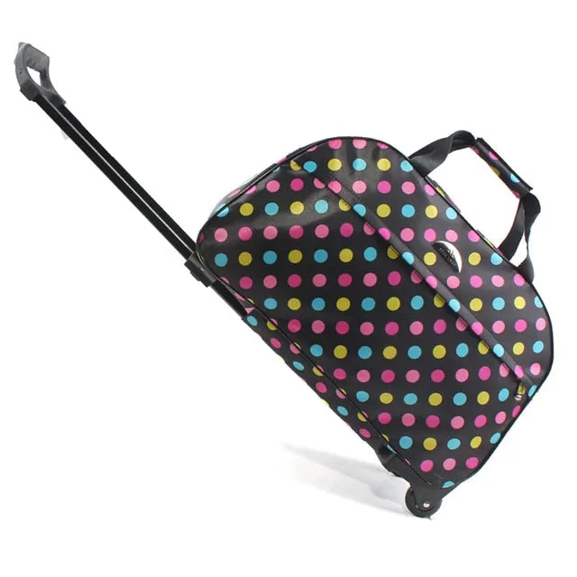 Women bag Men Bags With Trolley SONG Duffle Trolley Wheel bag Luggage Suitcase Trusted by customers Carry-On Travel  Premium collection Bag JULY'S Travel Rolling