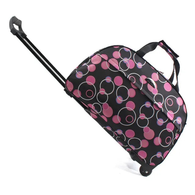 Women bag Men Bags With Trolley SONG Duffle Trolley Wheel bag Luggage Suitcase Trusted by customers Carry-On Travel  Premium collection Bag JULY'S Travel Rolling