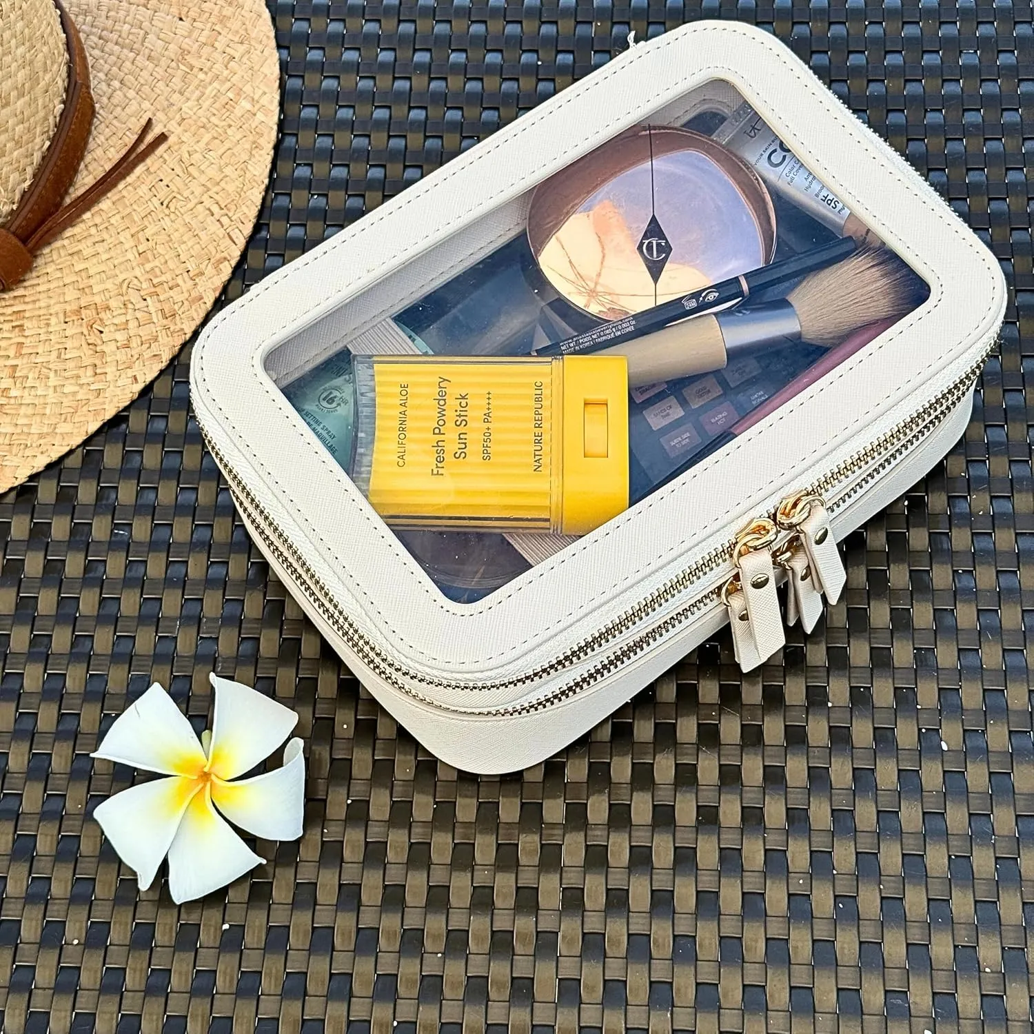 Women's Clear Cosmetic Bag