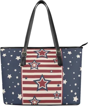 Womens Large Zipper Tote Bag with Pockets Personalized Tote Bags Leather